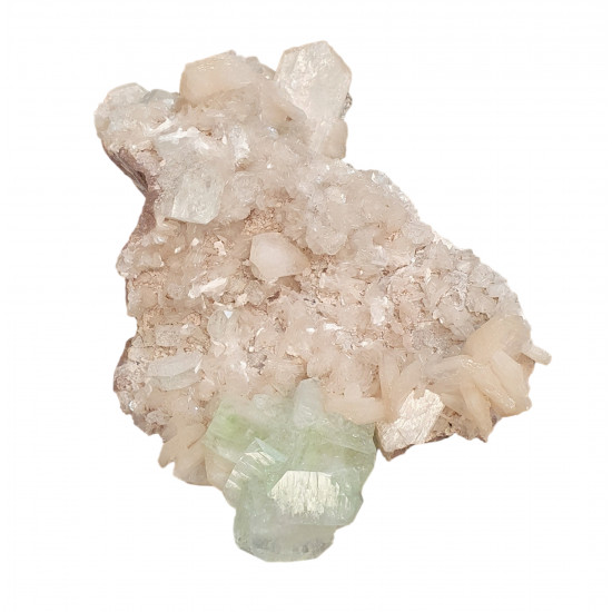 apophyllite on stilbite