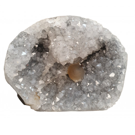 fluorite ball in amethyst