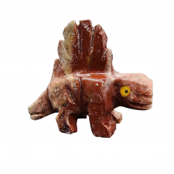 stegosaure dinosaure en steatite