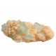 green apophyllite on stilbite
