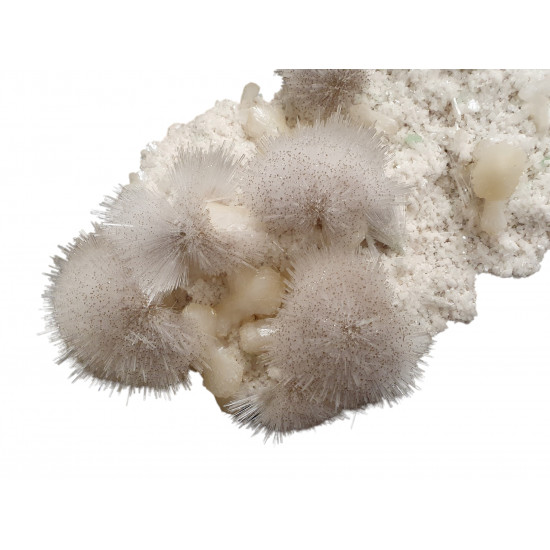 Mesolite, stilbite, apophyllite, morderite