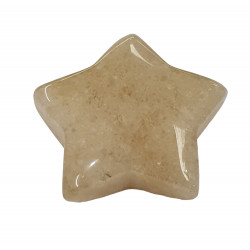 star hematoide quartz