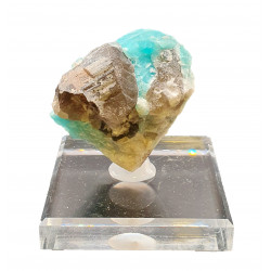 amazonite - quartz fume