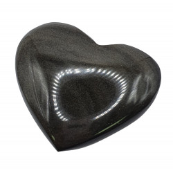Heart gold obsidian