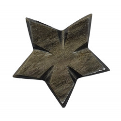 Star gold obsidian
