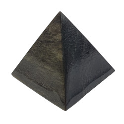 pyramid golden obsidian