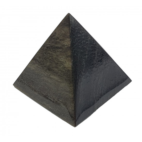 pyramid golden obsidian
