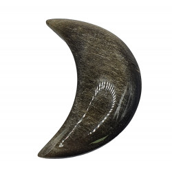 Moon gold obsidian