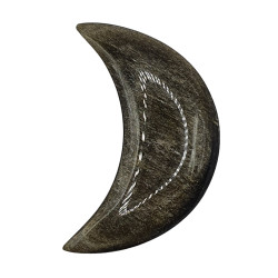 Moon gold obsidian