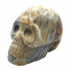Skull agatized jasper