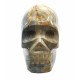 Skull agatized jasper