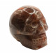 Skull red hematoide quartz