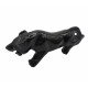 Jaguar black obsidian