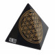 pyramide fleur de vie obsidienne