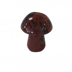champignon obsidienne acajou