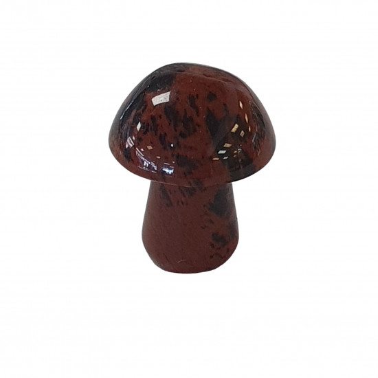 mushroom mahogany obsidian