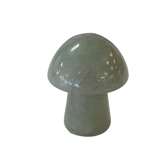 mushroom green aventurine