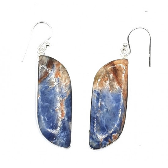 earrings sodalite