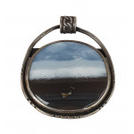 pendant owyhee opal silver