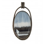pendant owyhee opal silver