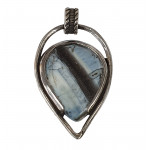 pendant owyhee opal silver