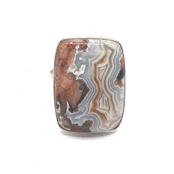 bague agate botswana