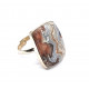 bague agate botswana