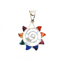 shell pendant silver 