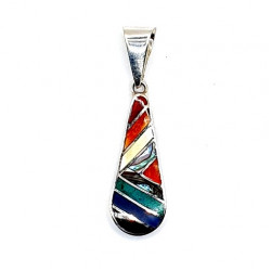 shell pendant silver 