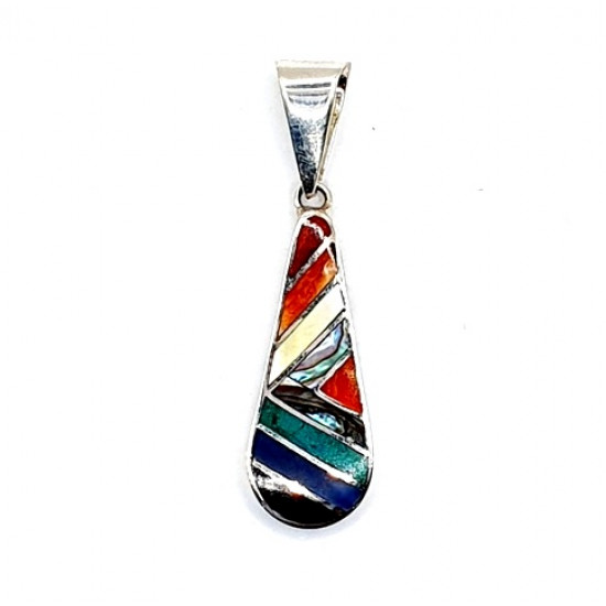 shell pendant silver 
