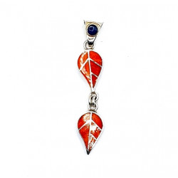 shell pendant silver 