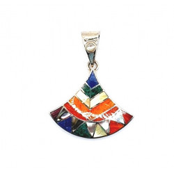 shell pendant silver 
