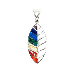 shell pendant silver 