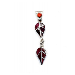 shell pendant silver 