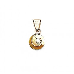 shell pendant silver 