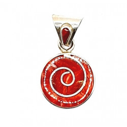 shell pendant silver 