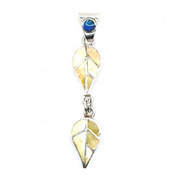 shell pendant silver 