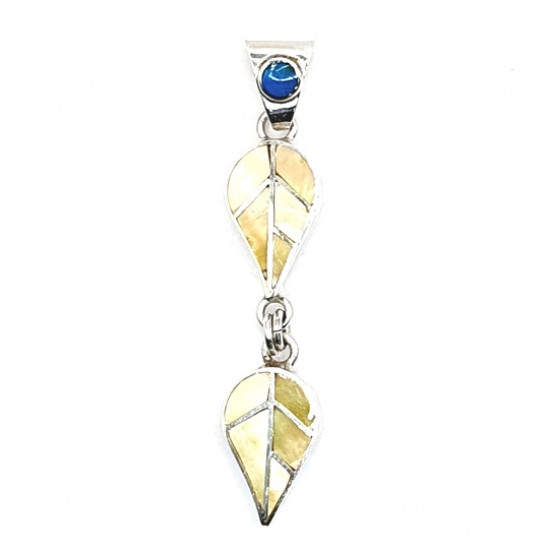 shell pendant silver 