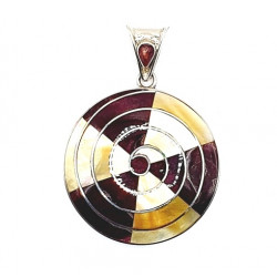 shell pendant silver 