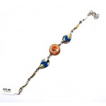 shell bracelet silver 