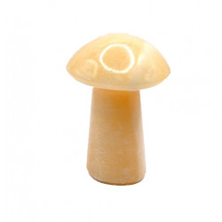Champignon calcite orange 5cm