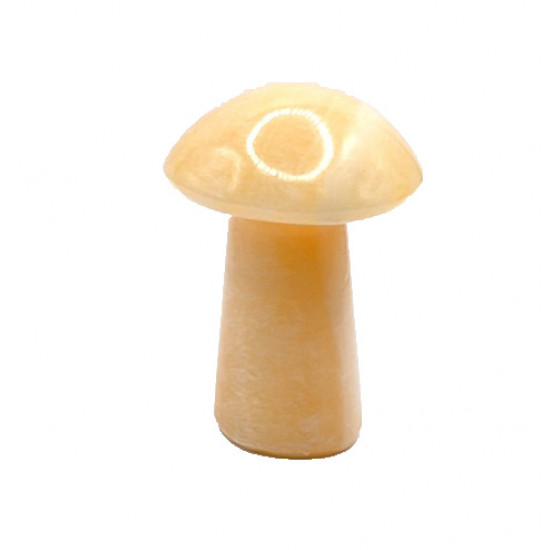 Mushroom orange calcite 5 cm