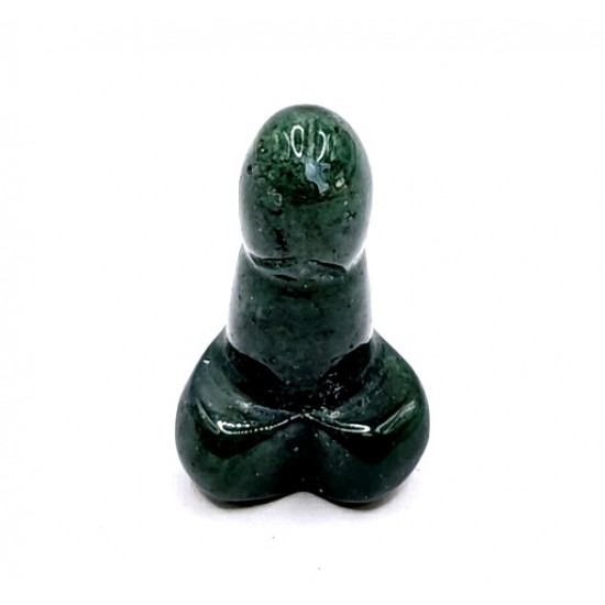 penis moss agate 3 cm