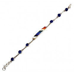 shell bracelet silver 
