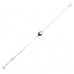 shell bracelet silver 