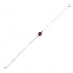 shell bracelet silver 