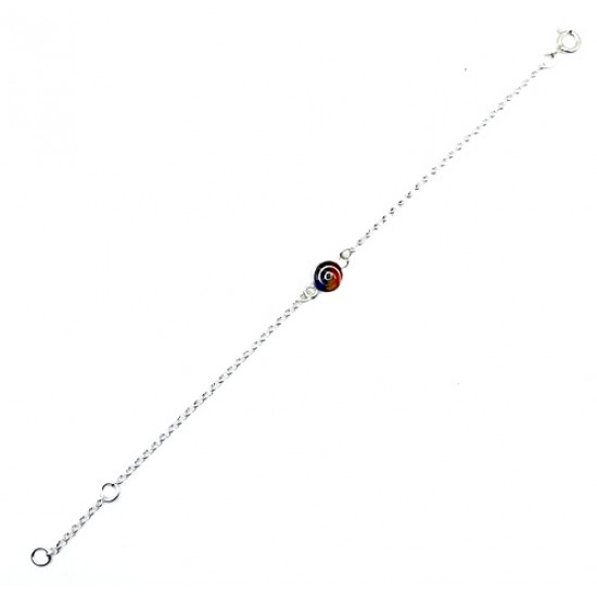 bracelet coquillage argent