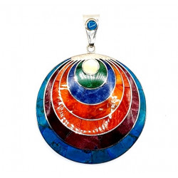 shell pendant silver 