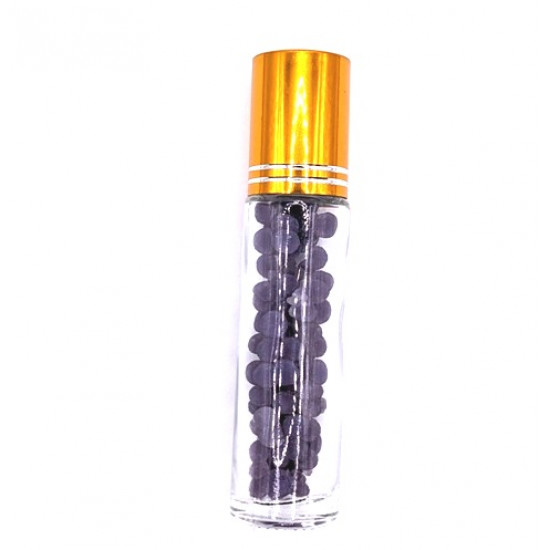 Roller bottle for essential oil grape agate