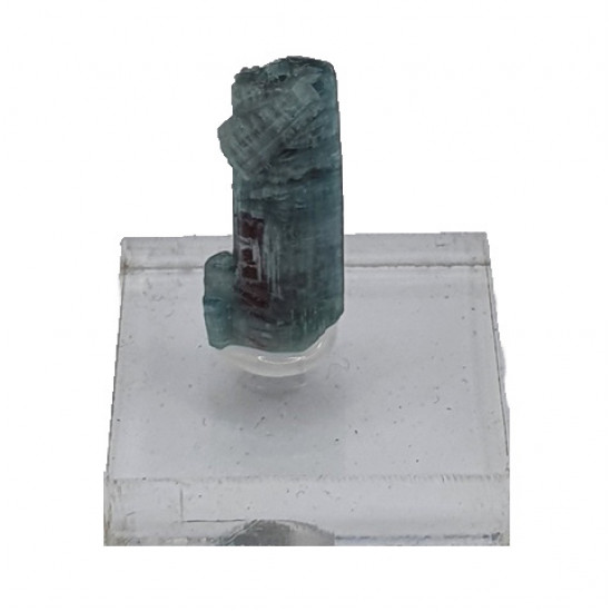 tourmaline rubellite blue cap